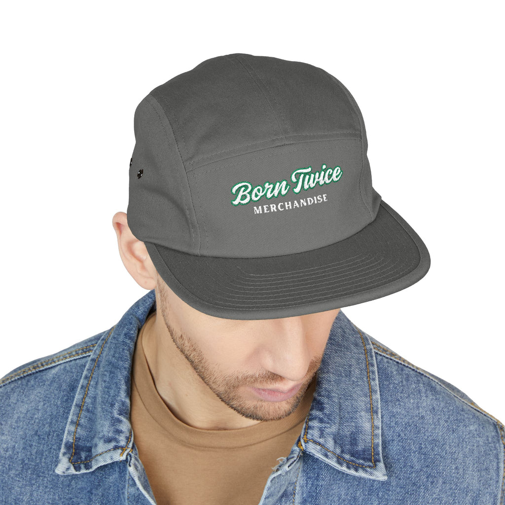 Born Twice Merchandise Embroidered 5 Panel Cap