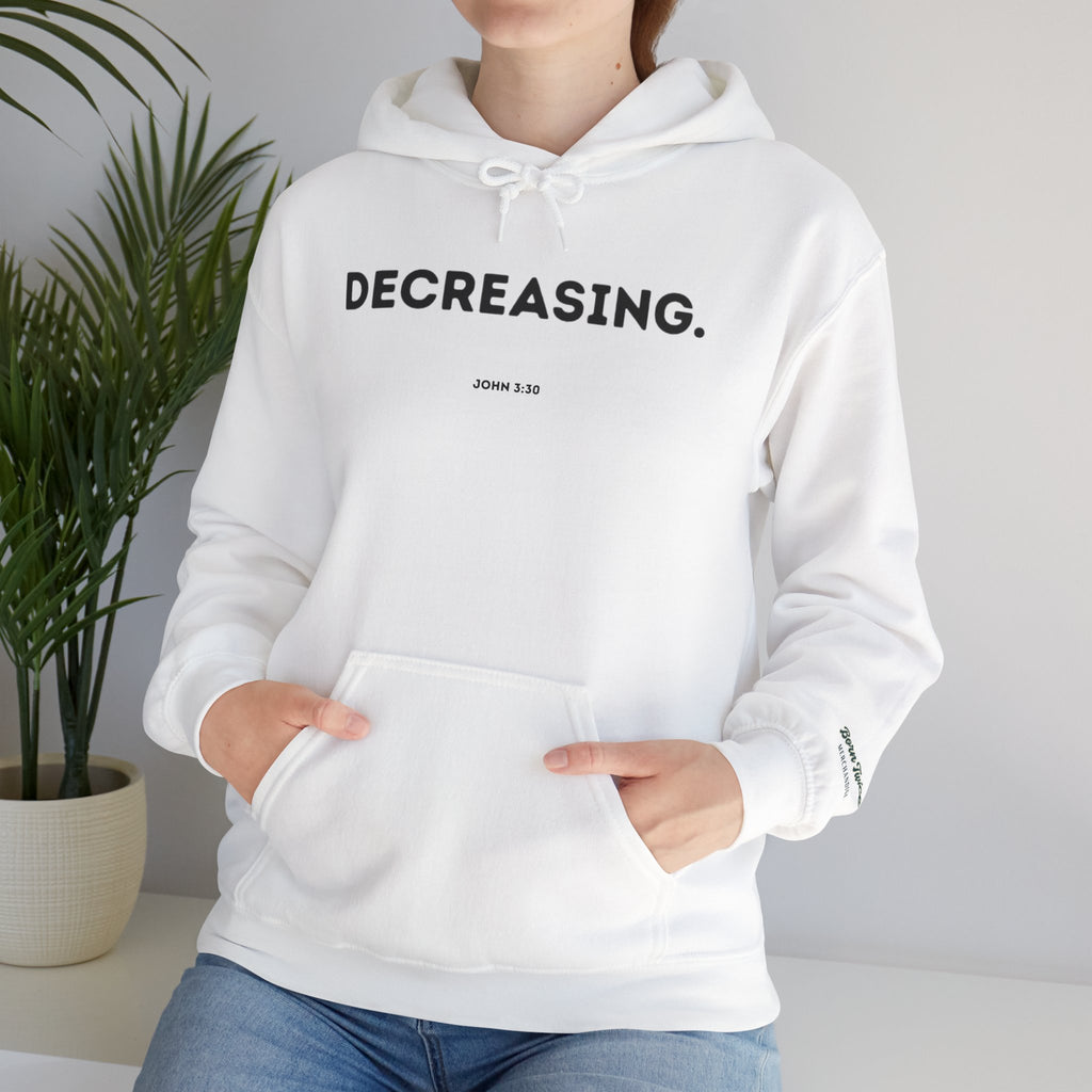 Decreasing (John 3:30) Hoodie