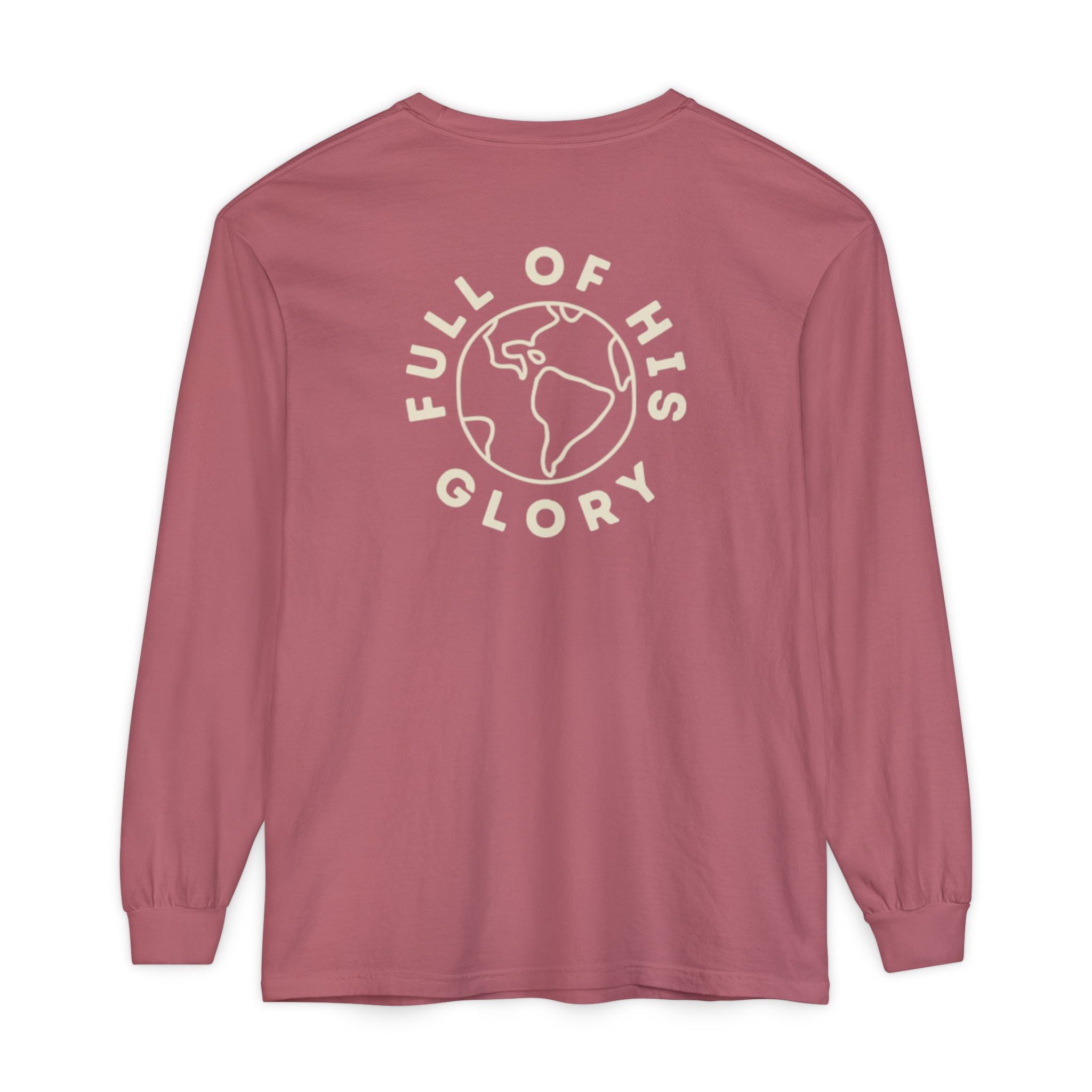 Full Of His Glory  (Isaiah 6:3) Long-Sleeved Shirt