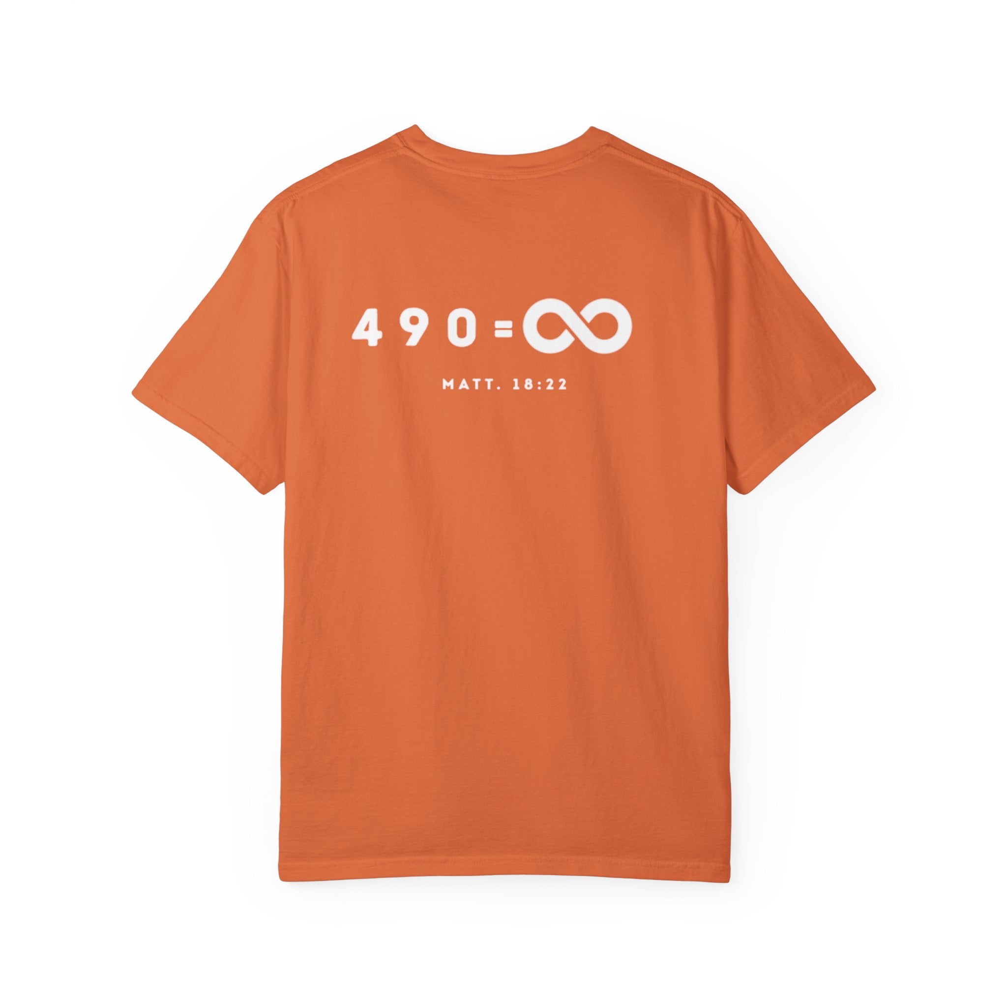 490= Infinity Matthew 18:22 shirt