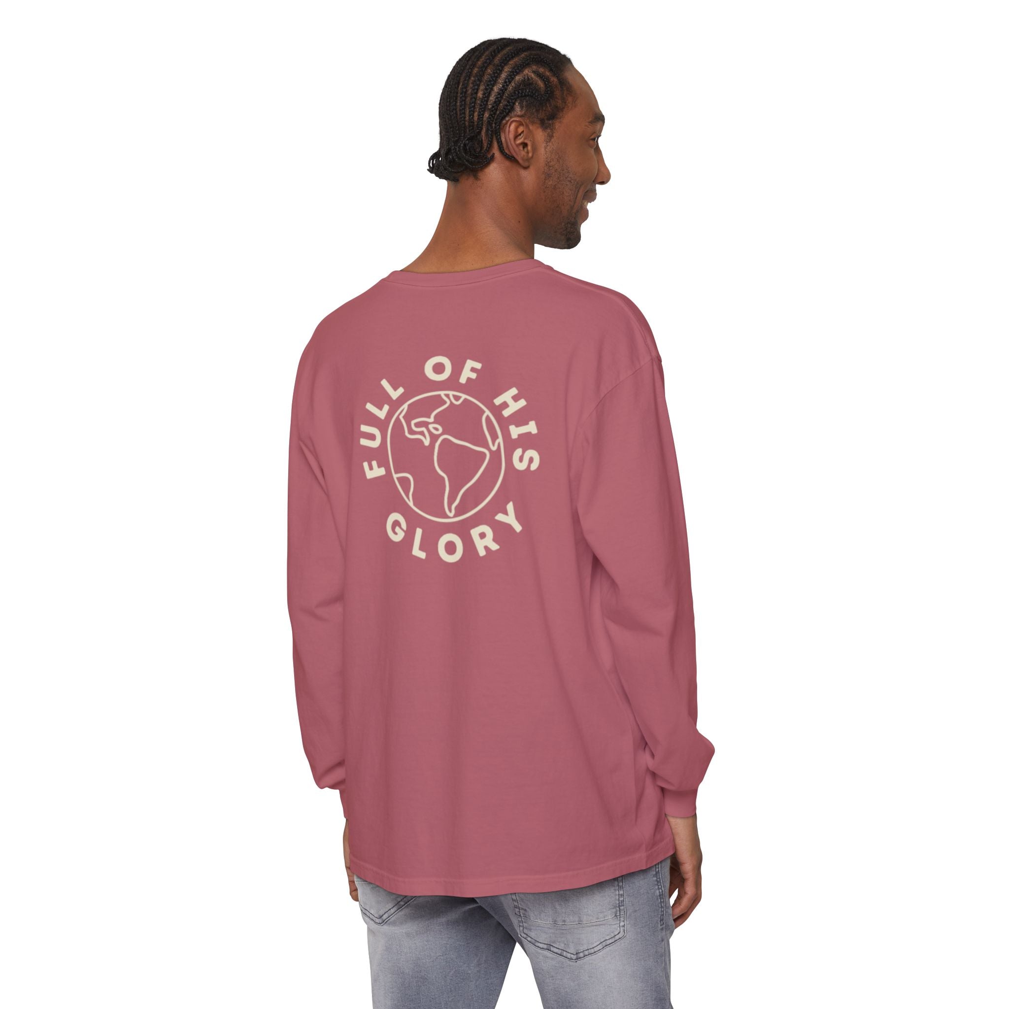 Full Of His Glory  (Isaiah 6:3) Long-Sleeved Shirt