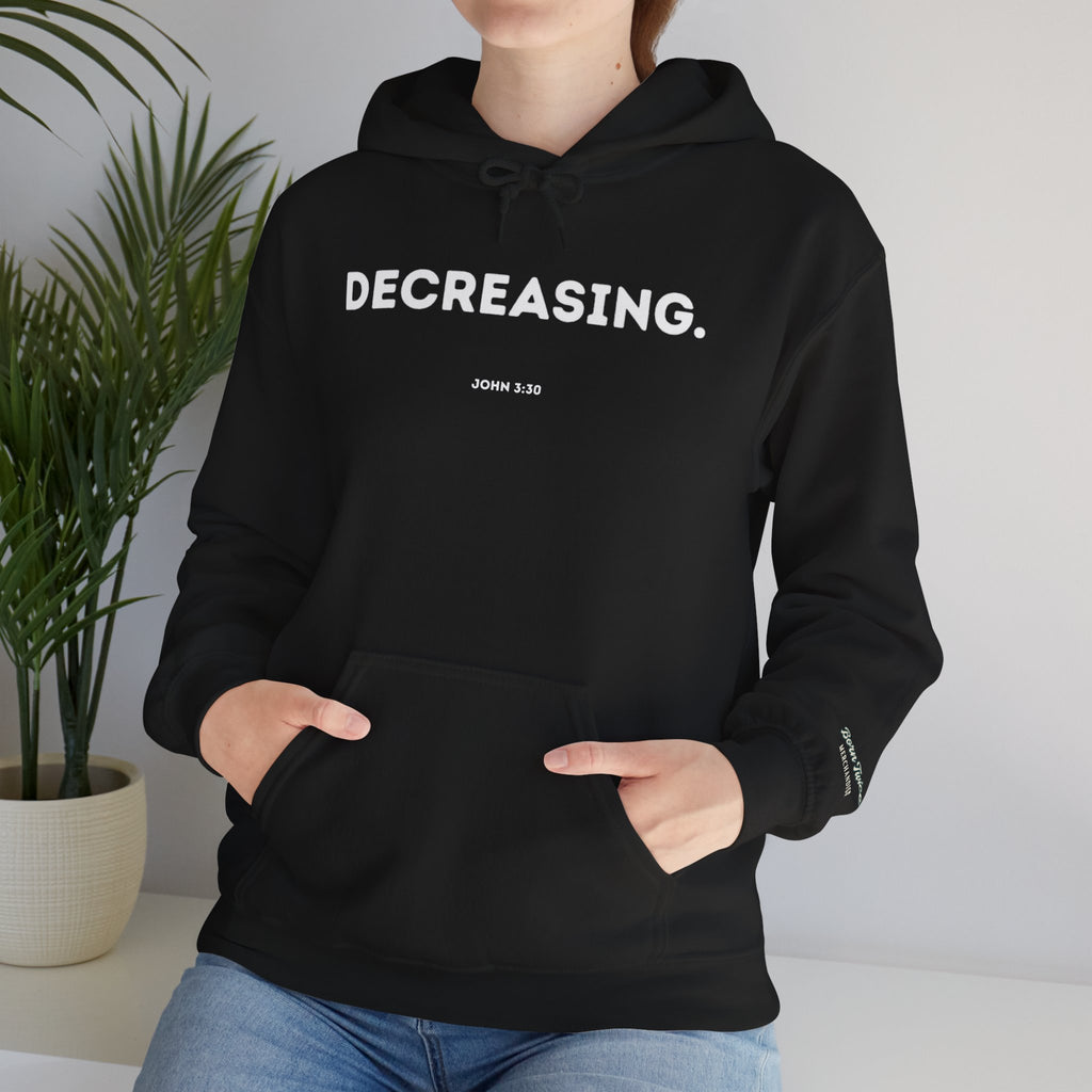 Decreasing (John 3:30) Hoodie