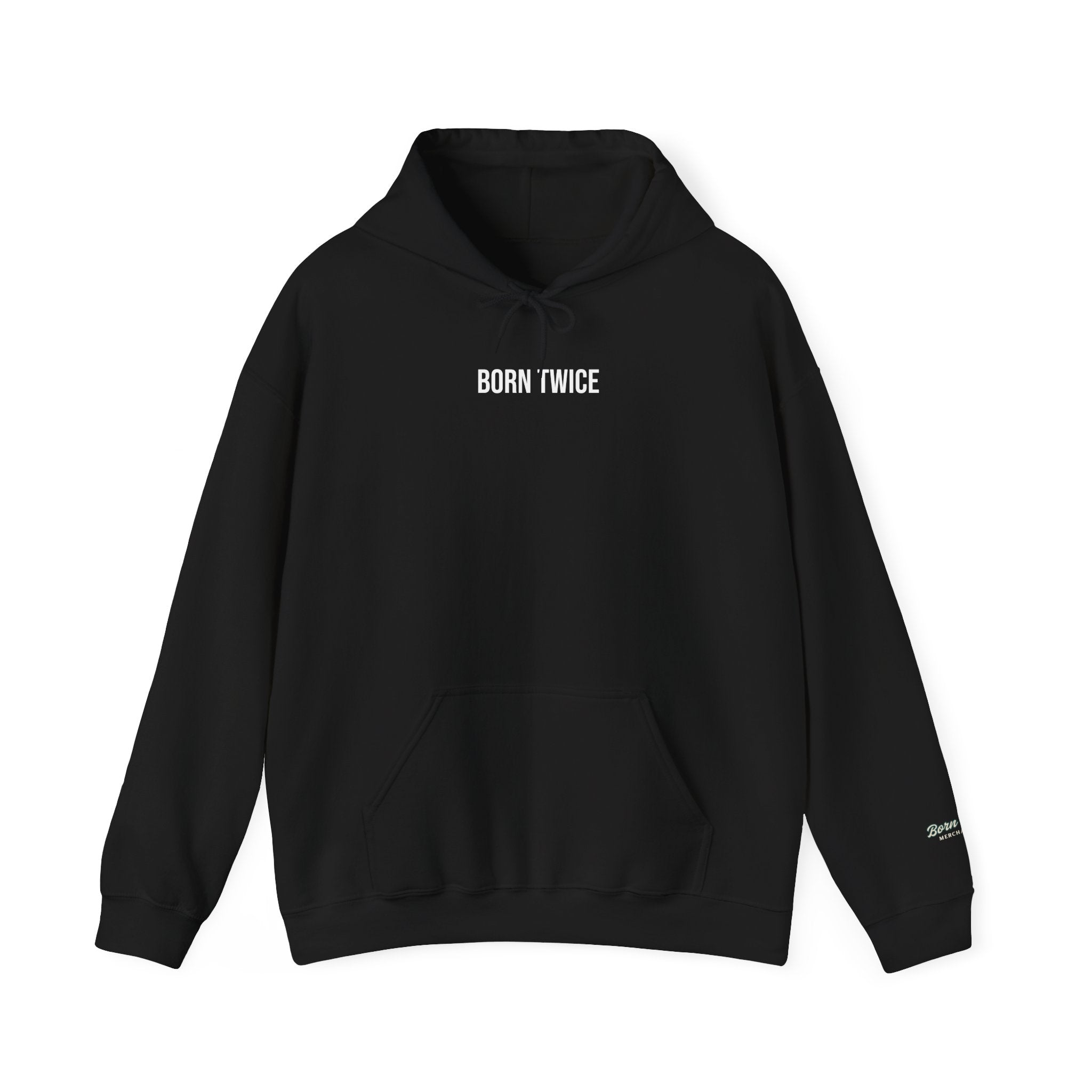 Born Twice (Small Logo) Hoodie