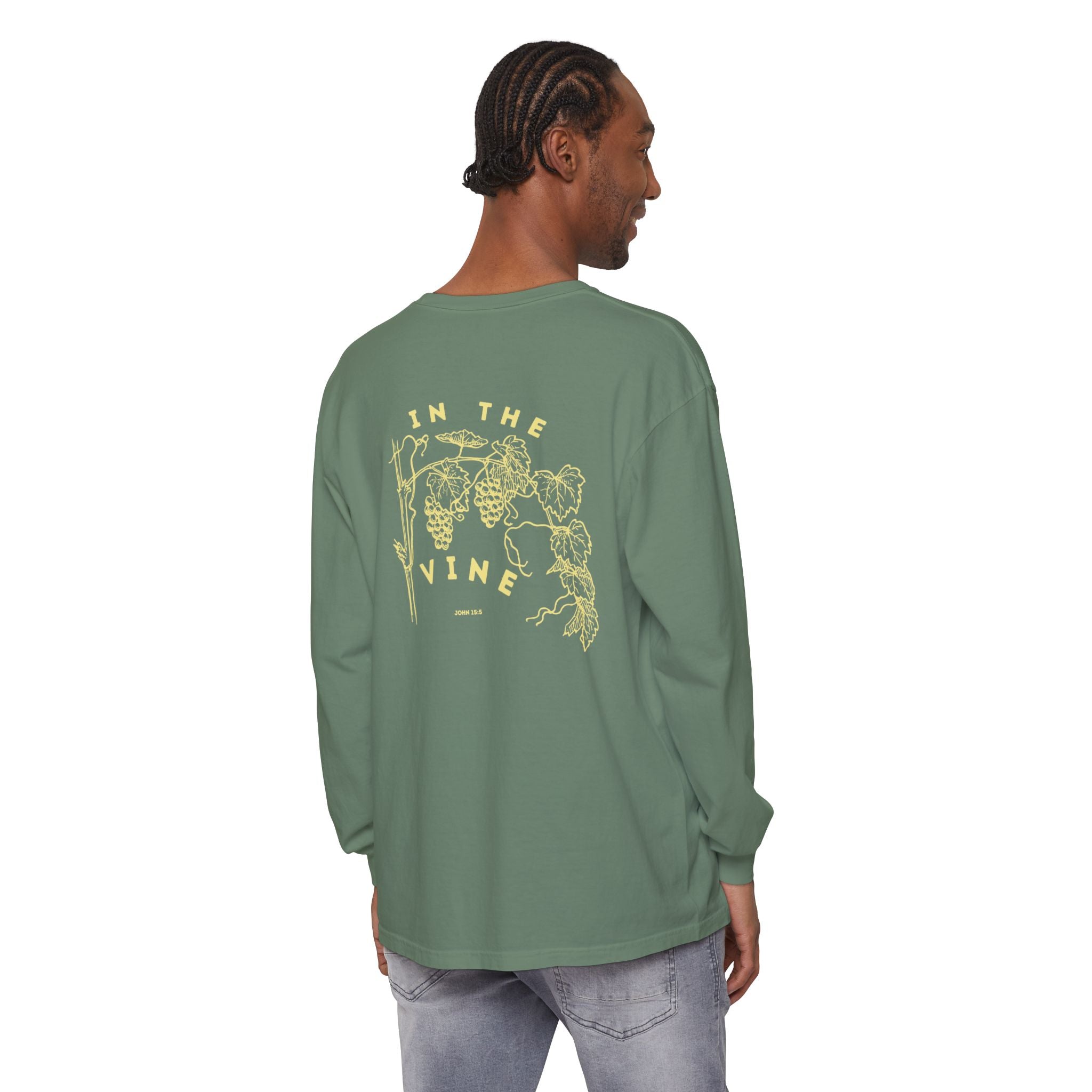 In The Vine (John 15:5) Long-Sleeved Shirt