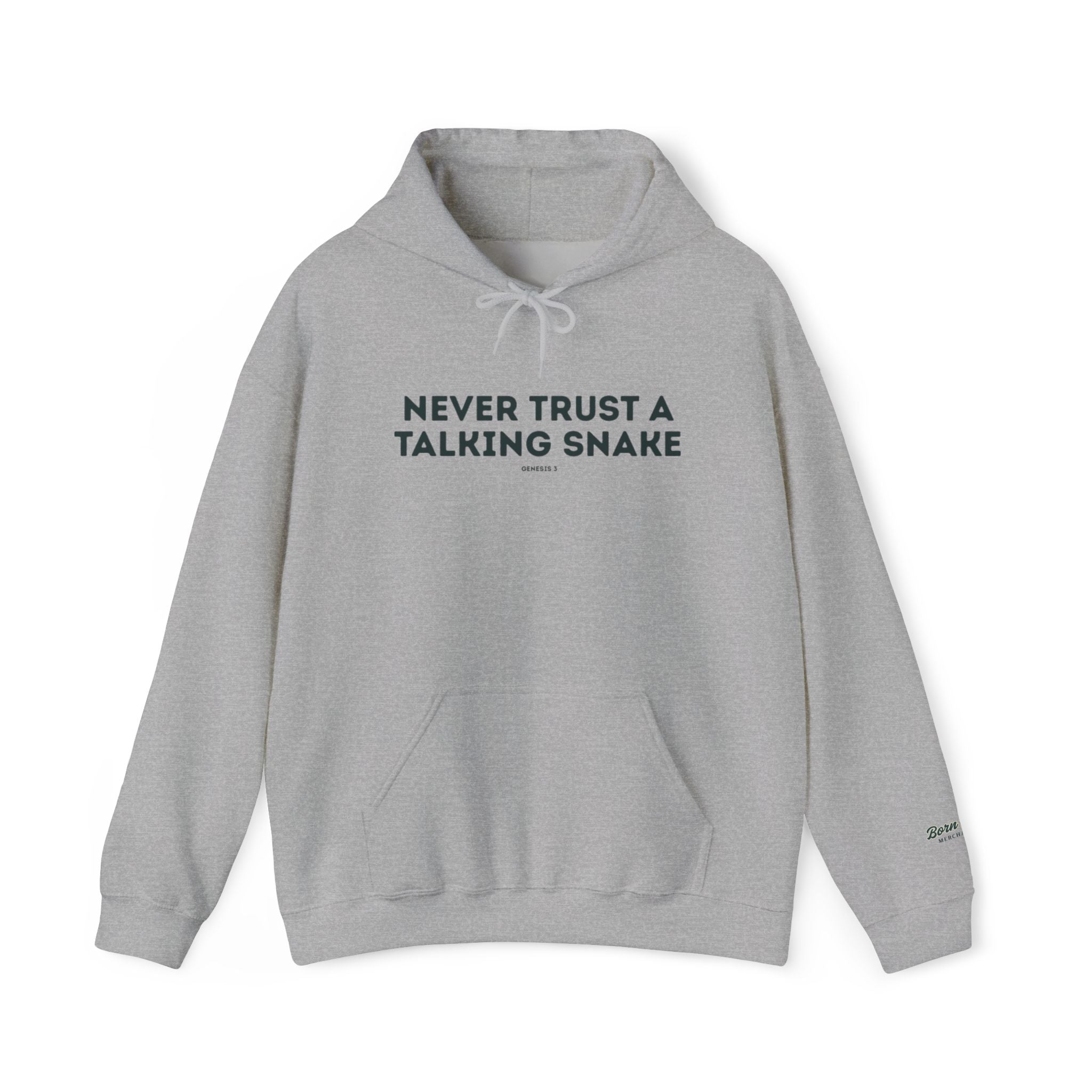 Never Trust a Talking Snake (Genesis 3) Christian Hoodie