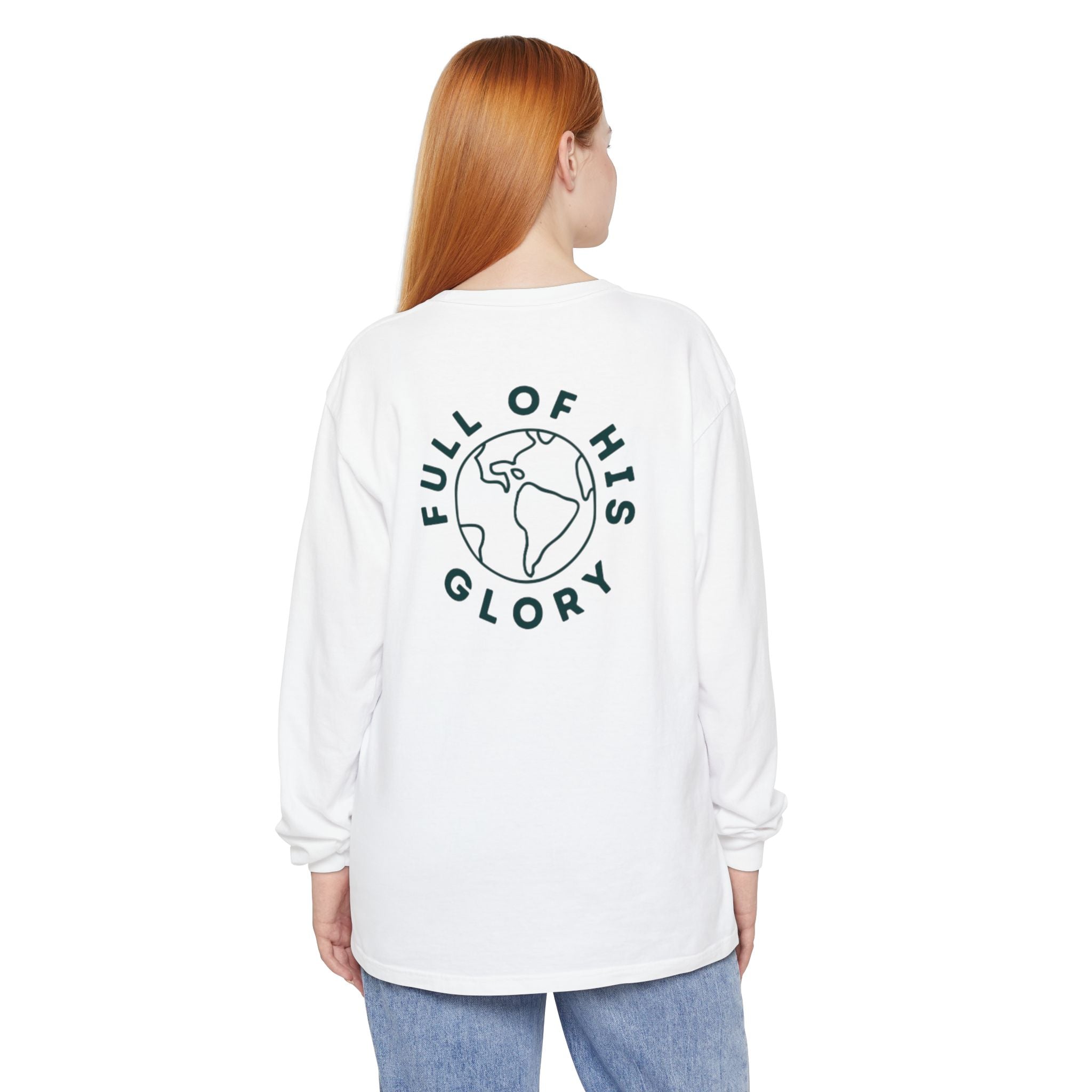 Full Of His Glory  (Isaiah 6:3) Long-Sleeved Shirt