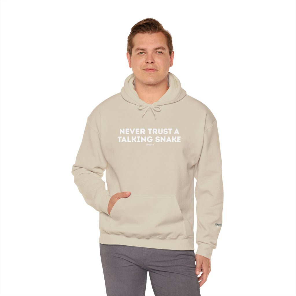 Never Trust a Talking Snake (Genesis 3) Christian Hoodie