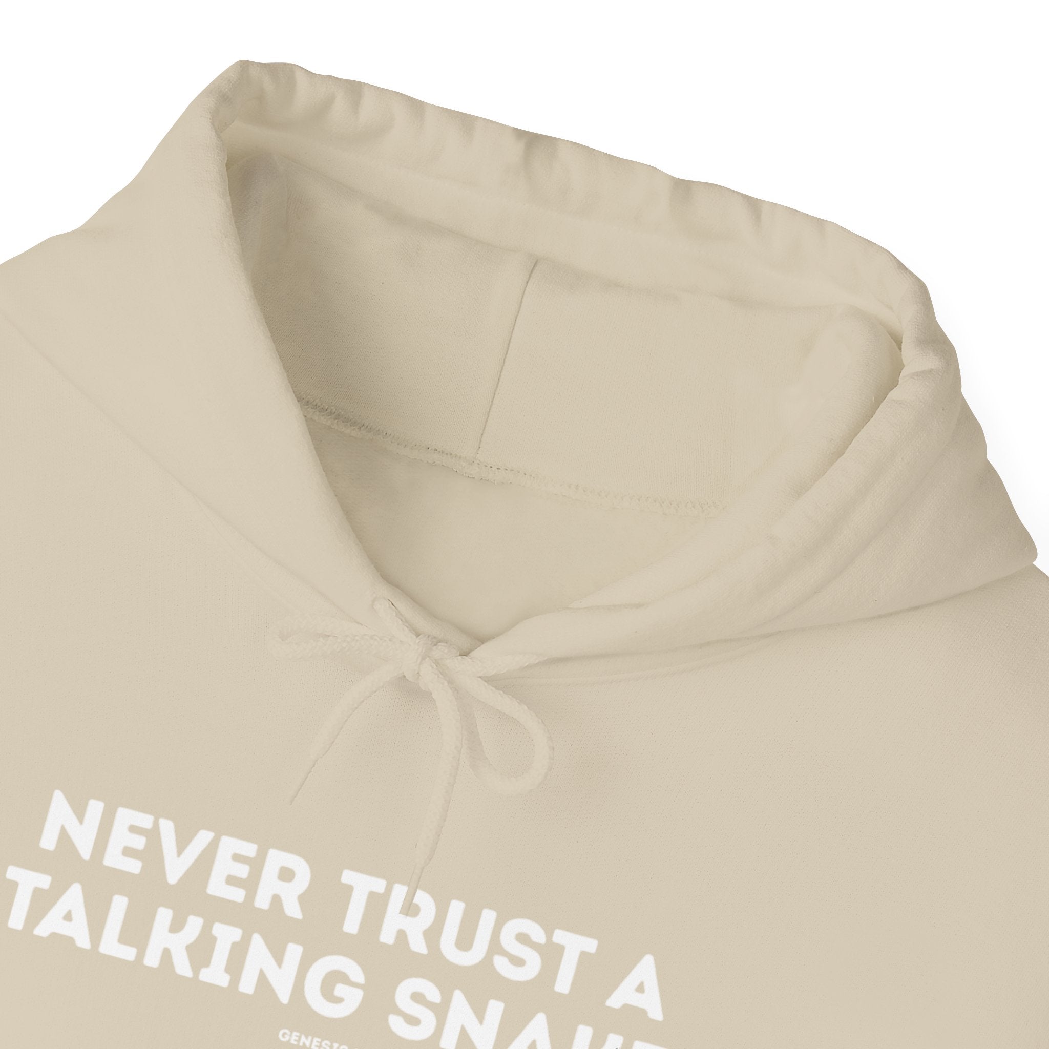 Never Trust a Talking Snake (Genesis 3) Christian Hoodie