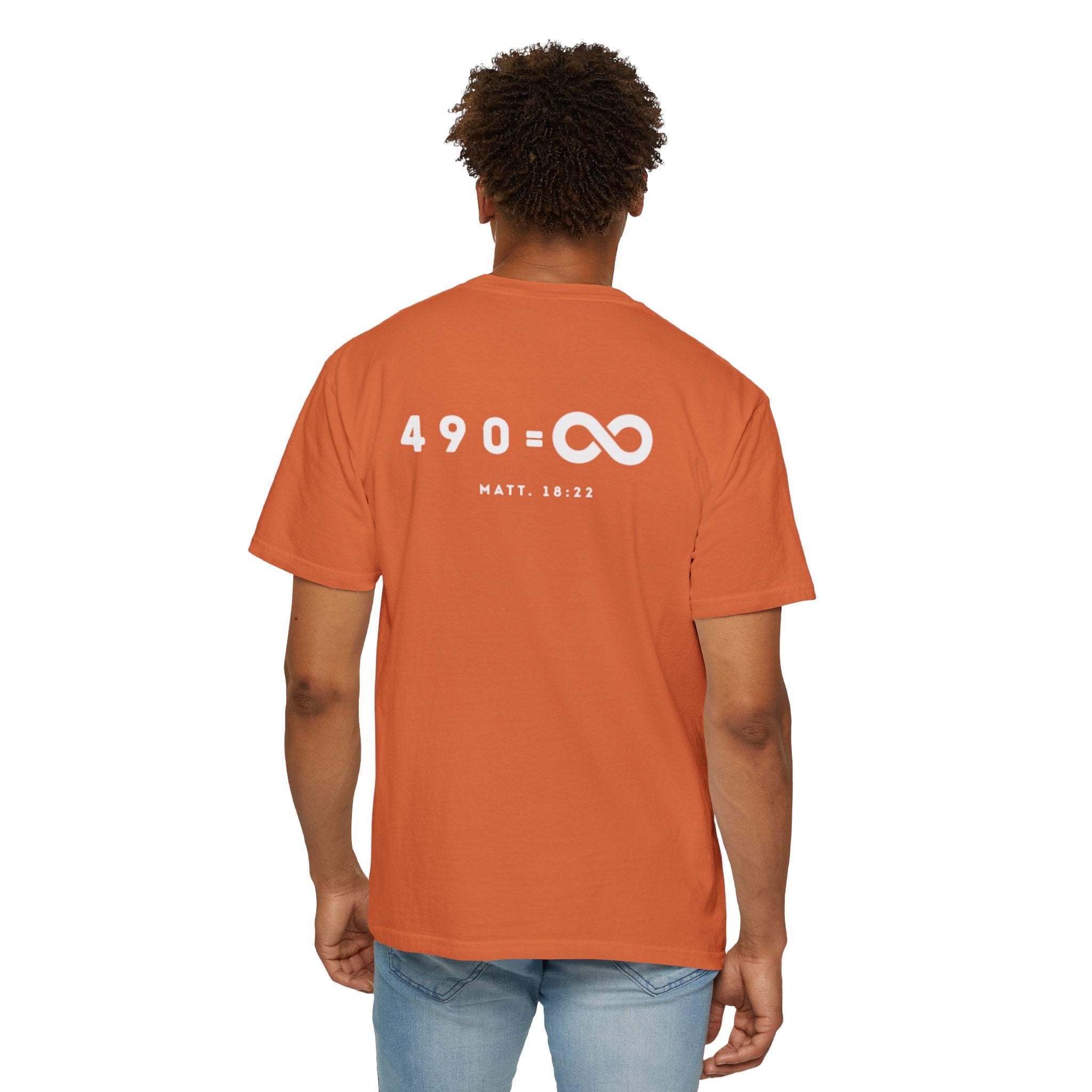490= Infinity Shirt (Matthew 18:22)
