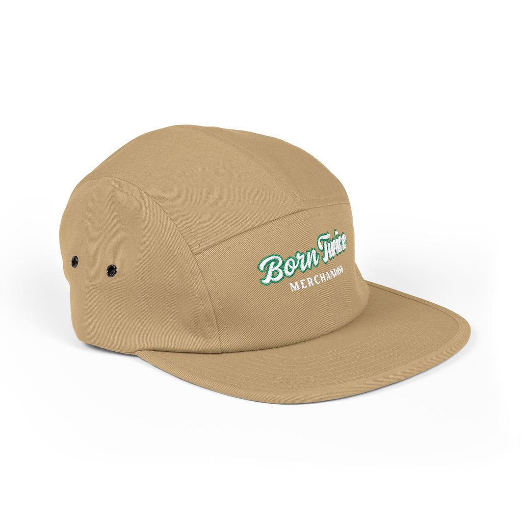 Born Twice Merchandise Embroidered 5 Panel Cap