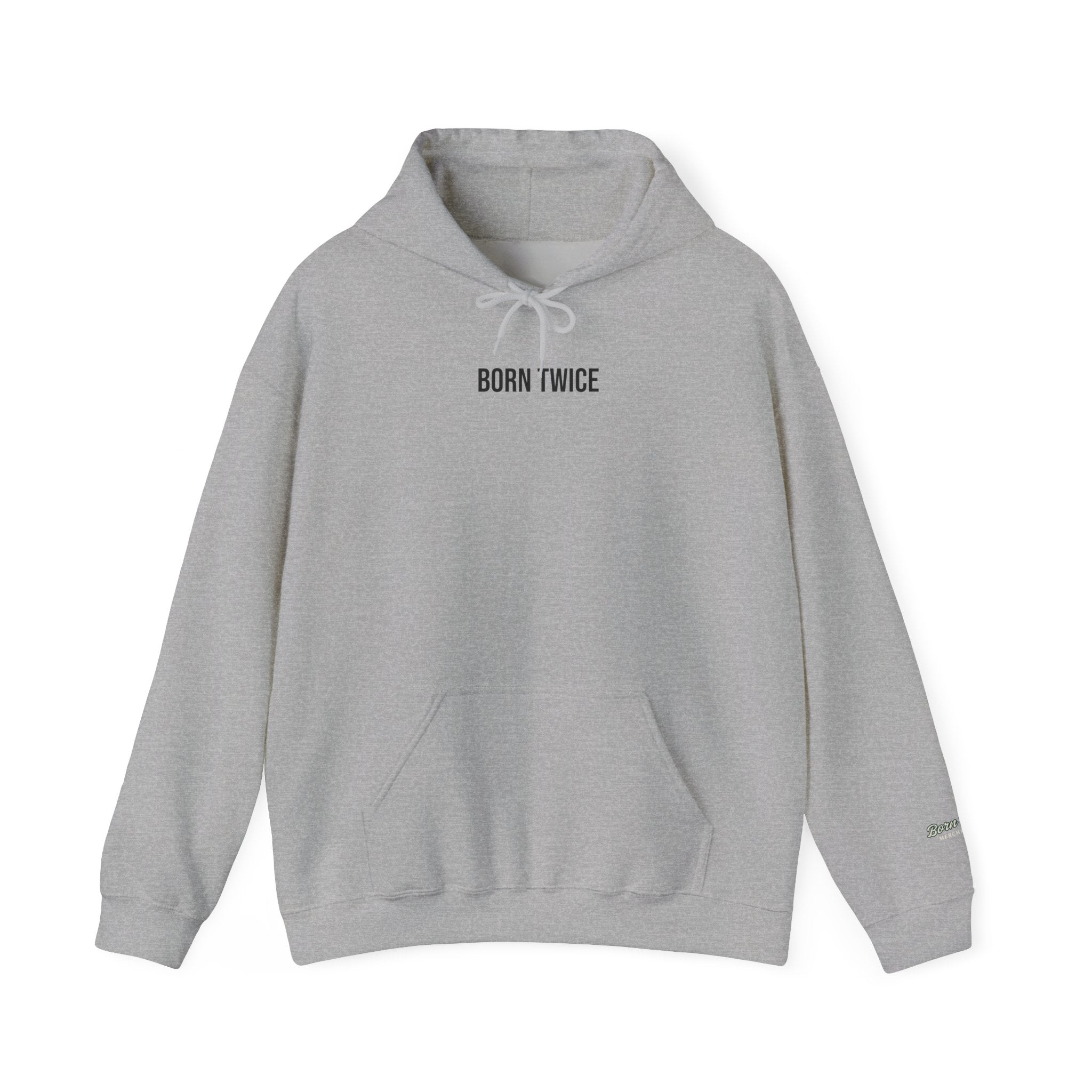 Born Twice (Small Logo) Hoodie